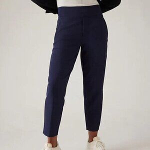 Athleta Endless Size 8 black multi-pocket stretch travel/work pant
